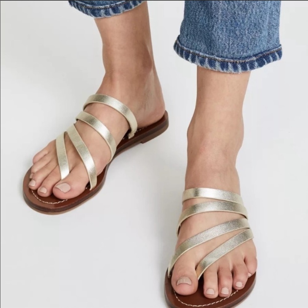 EUC Tory Burch Patos Grecian Strappy Sandal - 8.5